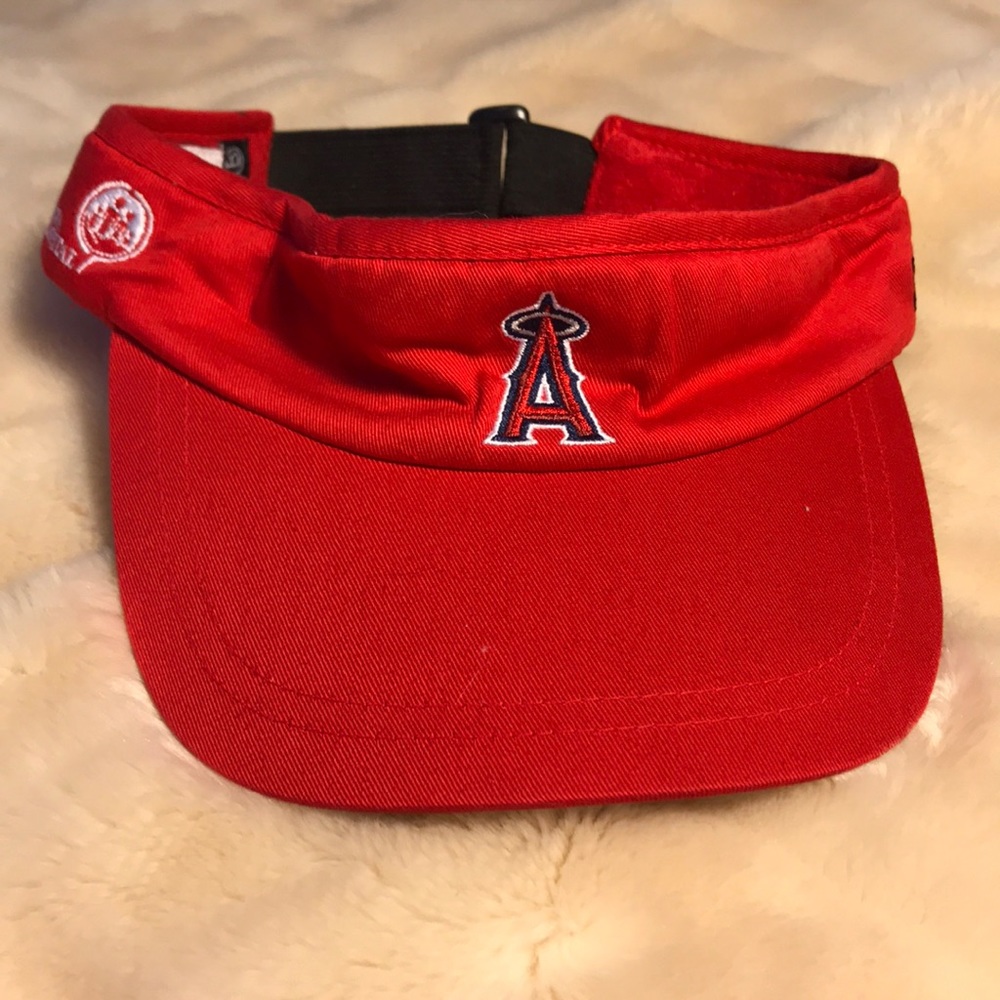 Angels strap on hat
